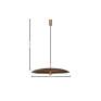 Pendente Disco Dourado por Waldir Junior - Alumínio Ø50cm 1xE27 | USINA 51051/50 - Padrão Medições - Decor Lumen 