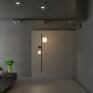 Pendente Organic Preto com Cobre por Waldir Junior - Alumínio e vidro 1xG9 106cm -Padrão Ambientada -Decor Lumen 
