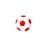 Luminária Infantil Bola De Futebol Branco E Vermelho 1xE27 - Decor Lumen 