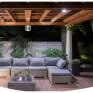 Pendente de Teto Externo Colonial Branco Quadrado E-27 32cm - Ideal L-2-C BR - Ambientação - Decor Lumen