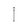 Poste de Aço Colonial Preto 1xE27 176cm- Ideal - Padrão Capa do Site - Decor Lumen