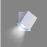 Arandela Cube Branca A-91 - Detalhe - Decor Lumen
