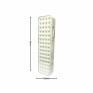 Luminária de Emergência Branca 60 LED's 5W 6500K 20cm - CTB