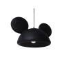 Luminária Pendente Orelha Mickey Preto 1xE27 - Usare 