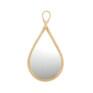 Espelho Decorativo Gota 74cm em Rattan- Mart 13409