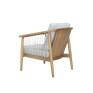 Poltrona Decorativa Maraú II Pinhão 88cm- Nacional Decorações 1155-Detalhe 2-Decor lumen 