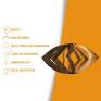 Pendente Clean Madeira Imbuia Ø65x37 - 1xE27 - 890-IMB - Fox Lustres INFORMAÇÕES