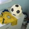 Luminária Infantil Bola De Futebol Preta E Branca - Usare ambiente 2