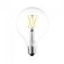 Lâmpada LED Balloon Filamento G95 4,5W Ambar- Brilia-Paadrão Site-Decor Lumen 