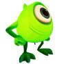 Luminaria de Mesa Mike Wazowski Disney - Usare