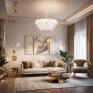 Pendente Shell Dourado 21xG9- Studioluce (Ambientada)