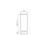 Arandela Wall Max 2 Fachos Abertos 15W Stella
