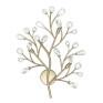 Arandela Dourada Linha Branch 3xG9 Alumínio e Cristais - DNA Lustres - BRANCH-ARA50 - Capa - Decor Lumen