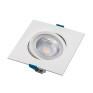 Spot Embutido Quadrado Led 7W Branco Frio Dowlight - Detalhe