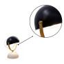 Abajur Branco e Preto Mármore e Metal 1xE27 Linha Chappie Coleção Transformar - Bella CHA1AB01BR031 - Detalhes - Decor Lumen
