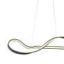 Pendente Flow Preto LED 30W led - Decor Lumen
