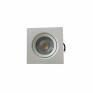 Spot Embutido Quadrado Led 7W Branco Frio Dowlight - Capa