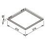 Embutido Fit Edge Branco 32W 3000K - New Line EM0124LED3