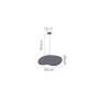 Pendente Borneu Natural Bambu - Ø50cm - GMH INFORMAÇÕES