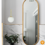 Pendente Vertical Esfera branco Ambiente - Decor Lumen