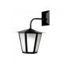 Arandela Colonial Sextavada Preta 35cm Ideal - L-3-B PT 
