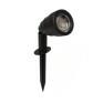 Espeto em ABS 33cm Preto 3000K IP65 5w - Evoled LE-8749 - Capa - Decor Lumen