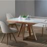 Mesa Elástica Ajustável Ella em Freijó C/Vidro 1,92cm- J.Marcon M2018-Padrão Medidas Site- Decor Lumen 