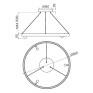 Pendente Navi - Dimensões - Decor Lumen