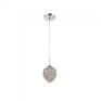 Pendente Pinha Cromado 1xG9 Ø15cm- +Luz Iluminação PE-030/1.15CL-Padrão capa Site-Decor Lumen 