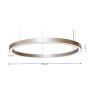 Pendente Frame - Dimensões - Decor Lumen