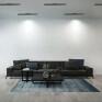 Plafon FIT LED Preto 24W 3000K 86cm- New Line 631LED3PT-Ambientação-Decor Lumen 