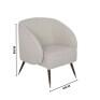 Poltrona Wind Pé Palito Castanho 85cm- Combinare 10254-Padrão medidas_decor Lumen 