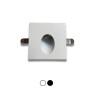 Frente Mini Embutido Balizador de Parede - Quadrado com LED Integrado 0,75W