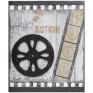 Tela Decorativa Metal Antique Action 
