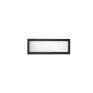 Arandela Moscou Preta 22cm 1E27 - Acend 009298