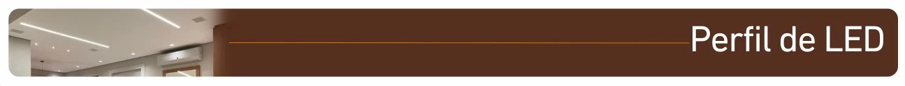 Banner Subcategoria Perfil de LED