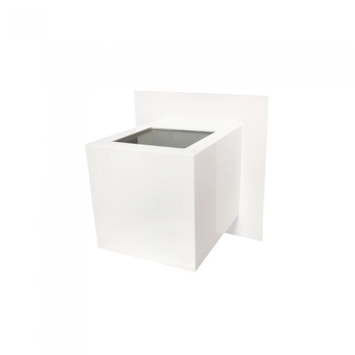 Arandela Metal Facho Duplo  1x Halopin - Hansa 107VV