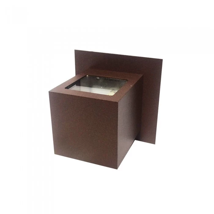Arandela Facho Duplo 1x Halopin - Hansa 107VV( Tabaco)
