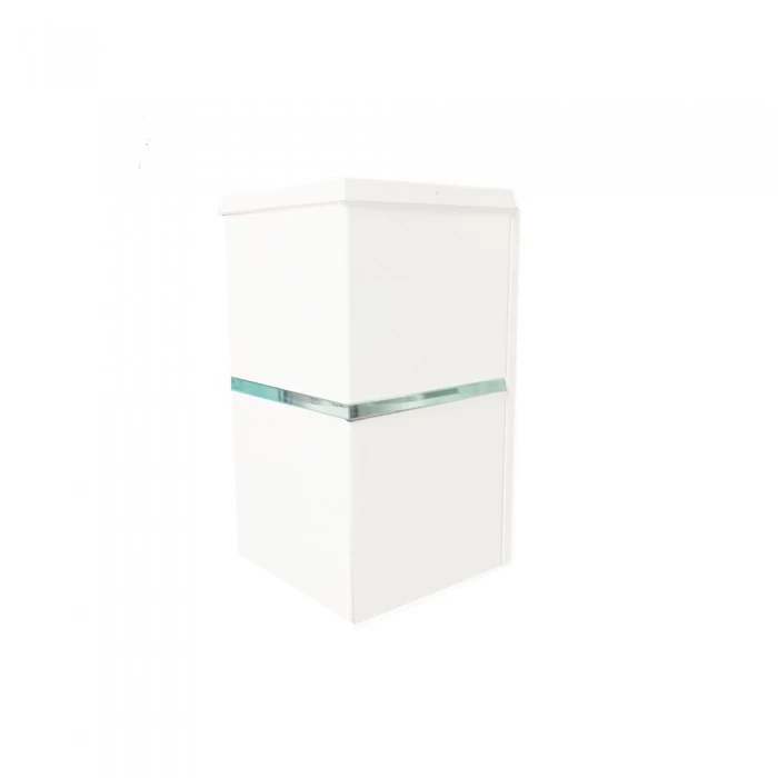 Arandela 1 friso Externa Branca 1x Halopin - Hansa 118/1