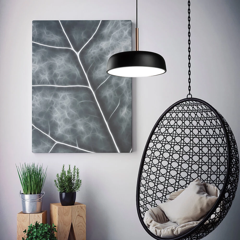 Pendente Victoria Preto e Cobre Ø40cm -3xE27 - New Line 166PTCO