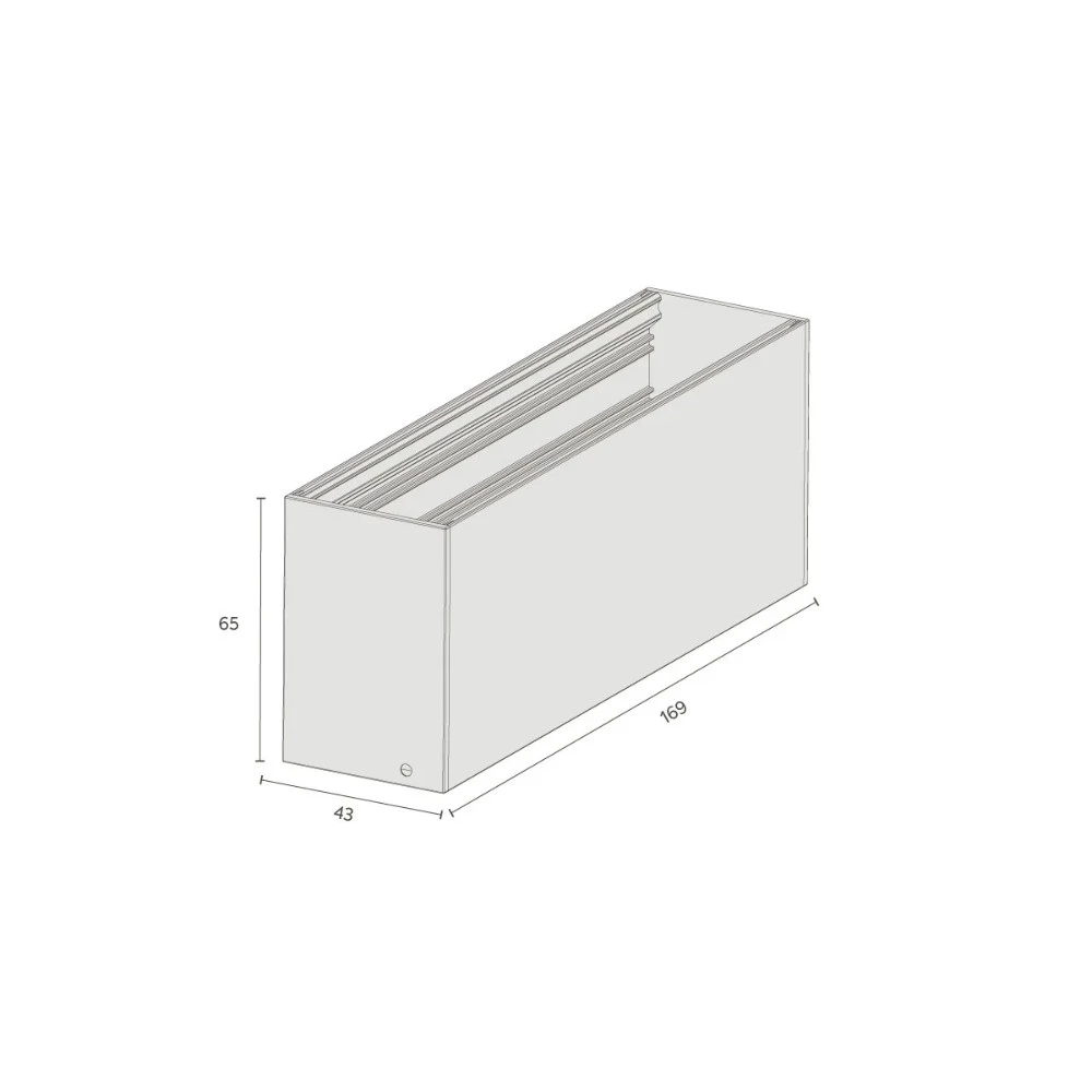 Spot  Sobrepor Recuado Orientável Picco 14W - Interlight IL2783