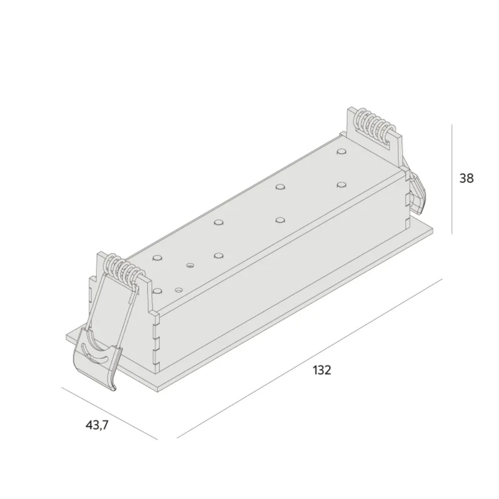 Spot  Embutir Recuado Picco 10W - Interlight IL4894