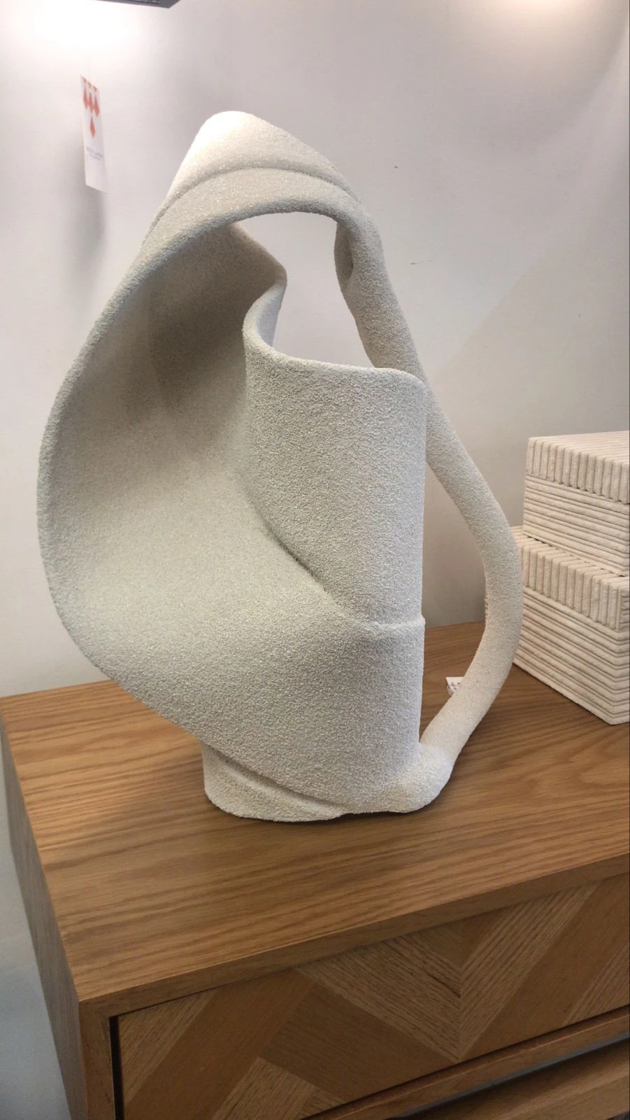 Escultura de Mesa - Branco Rústico 49x42x30cm - Decor Lumen 1949