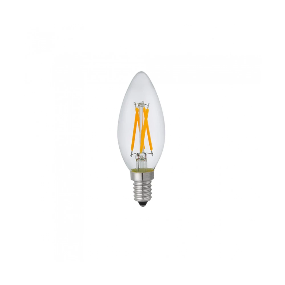 Lâmpada LED C35 Filamento Cristal 4W 2400K - MBLED L5215