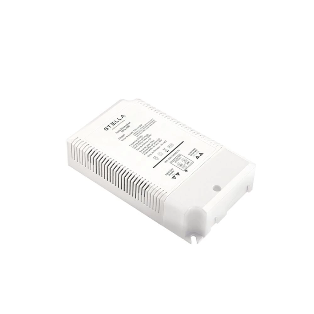 Fonte Driver LED 40W 12V BIV Dimerizável - Stella STH5899