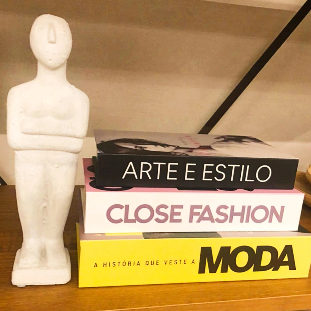 Conjunto 3 Livros Caixa Porta Objetos - Moda / Fashion / Passarela - Planeta