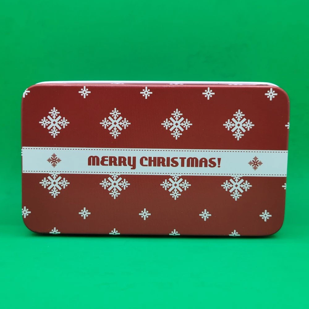Caixa Decorativa Vermelha Merry Christmas  - LT085-2