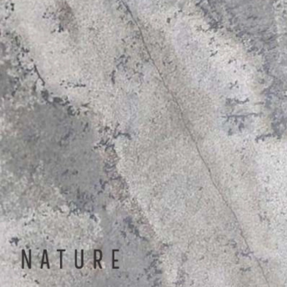 Conjunto Mesa Lateral Form Laminado Nature e Haste Fendi Sem Vidro ø45x64cm Adorno Gota Fendi - Portal Decor