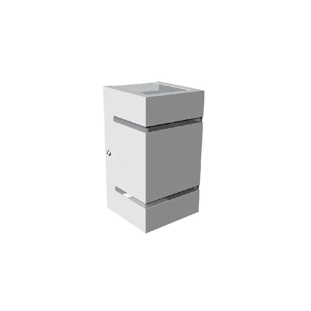 Arandela Decorativo Branco 2 Fachos 1x Halopin - Hansa AR154  