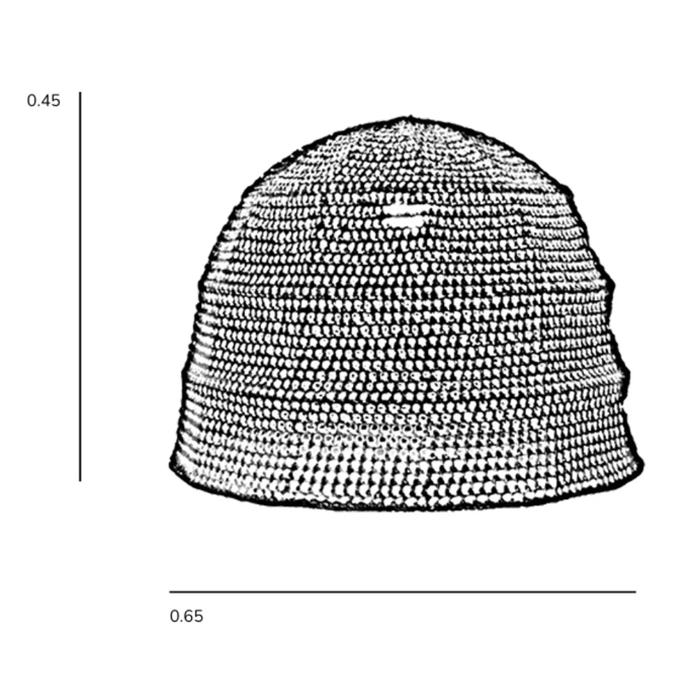 Pendente Tulum Aramado e Tricot 1xE27 ø65x45cm - Quarto Crescente